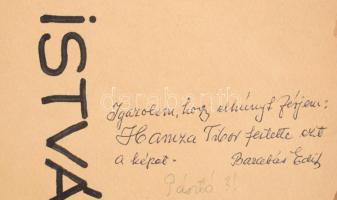 Hamza Tibor (1908-1967 v. 1972?): Atmoszférikus táj (Pásztó?), 1960. Akvarell, papír, jelezve jobbra...