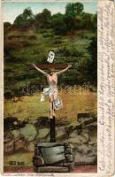 1905 Máriagyüd (Siklós), 900 éves emlékkereszt (EK)