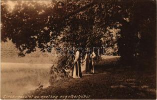 Zirc, részlet az apátság angolkertjéből