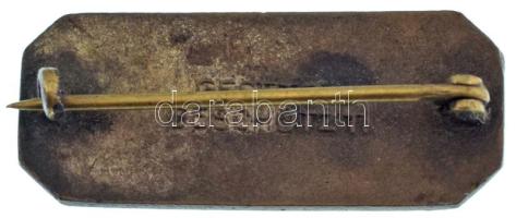 Német Birodalom ~1914-1918. "Isten, büntesd meg Angliát" zománcozott bronz patrióta jelvén...