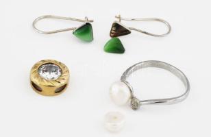 Ezüst (Ag) ékszerek javítani valók, össz br 5,5 g