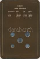 Belize 1980-1986. 1c-50c (5xklf), "Coin Sets of All Nations" forgalmi összeállítás felbély...