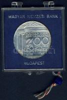 1977. 200Ft Ag "Nemzeti Múzeum" T:BU Eredeti, plombált MNB plasztiktokban!