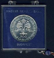 1978. 200Ft Ag "Első magyar aranyforint" T:BU Eredeti plombált MNB plasztiktokban!