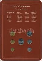 Lesotho 1979-1983. 1s-1L (7xklf), "Coin Sets of All Nations" forgalmi összeállítás felbély...