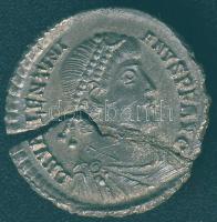 Római Császárság I. Valentinianus Miliarense Treveri Ag T:2- repedt RR!!