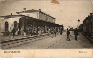 Monfalcone, Stazione ferrovia / railway station (fl)