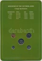 Hollandia 1982-1984. 5c-2 1/2G (5xklf), "Coin Sets of All Nations" forgalmi összeállítás f...