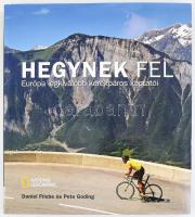 Daniel Friebe - Pete Goding: Hegynek fel. Európa legkiválóbb kerékpáros kaptatói. Ford.: Kántor Tamás. Bp., 2012, Geographia, 223+1 p. Gazdag képanyaggal illusztrált. Kiadói kartonált papírkötés, kiadói papír védőborítóban.