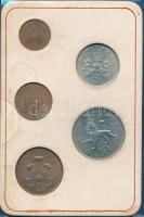 Nagy-Britannia 1968-1971. 1/2p-10p (5xklf) "Nagy-Britannia első decimális érméi" forgalmi ...