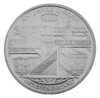 Németország 2002D 10E Ag "100 éves a metró" T:AU
Germany 2002D 10 Euro Ag "Berlin Su...