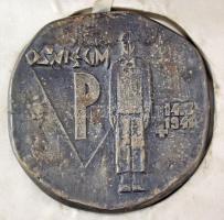 Lengyelország DN "Beatus Maximilianus Kolbe" fém plakett, dísztokban (~113-115mm) T:XF
Po...