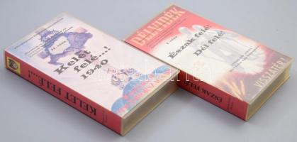 Történelmi filmdokumentáció. Elrabolt országrészeink és véreink visszakapcsolásának hatalmas filmjei. I-II. rész.: Észak felé! Dél felé! 1938-39. 1941. II. rész.: Kelet felé...! 1940. 2 db VHS kazetta tokban.