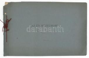 cca 1939 ,,Az én múzeumom" - Munkácsy Mihály (1844-1900), gyűjtőalbum 13 db beragasztott képpel...