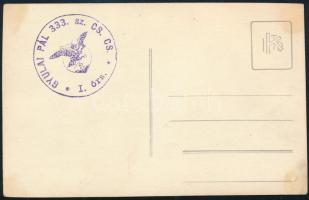 cca 1933 A 333. sz. Gyulai Pál cserkész csapat. Fotólap