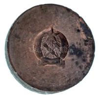 ~1950. Rákosi-címeres jelvény verőtöve, készült az érem kibocsátásának idején a Pénzverőben (39mm)