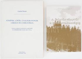 Garda Dezső 2 műve (Erdély helytörténet témában): A falutörvénytől a közbirtokosságig. Gyergyóújfalu...