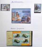 2009-2013 Tartalmas, de nem teljes gyűjtemény házi készítésű albumban sok blokkal (Névérték: 67.000 ...