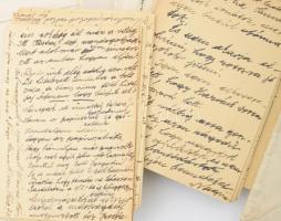 cca 1944-50 Frigyesy és Pagani család levelezése, részben Frigyesy Jánosnak, 1941-1944 között Magyar...