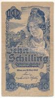 Ausztria 1945. 10Sch, I. kiadás T:F,VG Austria 1945. 10 Schilling, 1st issue C:F,VG Krause P#114.
