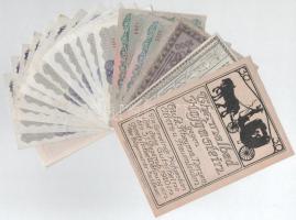 Ausztria 1922. 1K-1000K (16db, 4xklf) + 2db papír szükségpénz T:AU-F
Austria 1922. 1 Krone - 1000 K...