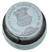 1989. "Temesvár 1514,1989 / Ne hagyd el Erdélyt, Erdélyt Istenem!" PP emlékérem hátlapi verőtőve, készült az érem kibocsátásának idején a Pénzverőben (42,5mm)