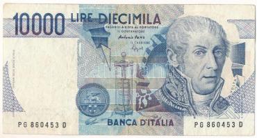 Olaszország 1984. 10.000L T:F kis beszakadás Italy 1984. 10.000 Lire C:F small tear