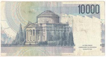 Olaszország 1984. 10.000L T:F kis beszakadás
Italy 1984. 10.000 Lire C:F small tear