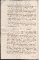 1839-1840 Derecskei uradalom történései (története) és annak jelen állapotja, Derecske mellett Kaba,...