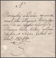 1839-1840 Derecskei uradalom történései (története) és annak jelen állapotja, Derecske mellett Kaba,...