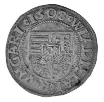 1508K-H Denár Ag "II. Ulászló" (0,52g) T:AU
Hungary 1508K-H Denar Ag "Wladislaus II&...