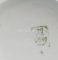 Zsolnay aludt tejes bögre, jelzett, m: 12 cm