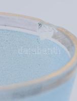 Parádi antik fecskemintás váza, lepattanással, m: 22 cm