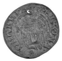 1537K-B Denár Ag "I. Ferdinánd" (0,49g) T:XF,VF lyuk Hungary 1537K-B Denar Ag "Ferdinand I" (0,49g) C:XF,VF hole Huszár: 935., Unger II.: 745.a