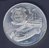 1995. 1000Ft Ag "Régi dunai hajók III-Hableány" T:BU Csak 10.000db!