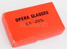 Sport Glass japán színházi távcső, dobozában