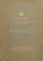 Budapest, Hongrie, Magyarország - Budapest Székesfőváros Idegenforgalmi Hivatala 14 db képeslap az album lapjain Füzetben