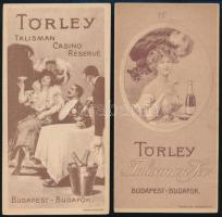 2 db klf Törley számolócédula