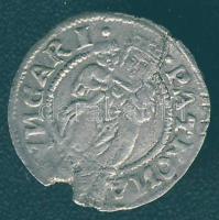 I. Ferdinánd 1532. Denár Ag ÉH 7440. Zrínyi Miklós királyi engedéllyel vert dénára! T:2/2- ph. törés...