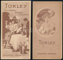 2 db klf Törley számolócédula