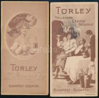 2 db klf Törley számolócédula