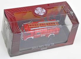 Jelcz 003 / Star 25 Tűzoltóautó makett, bontatlan dobozában.
