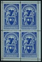 1938 Székely hadosztály levélzáró fogazott kisív