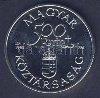 1993. 500Ft Ag "Régi dunai hajók - Árpád" T:BU