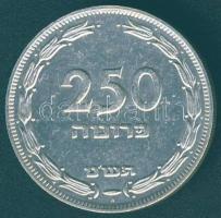 Izrael 1949. 250Prut Ag T:2-/3+