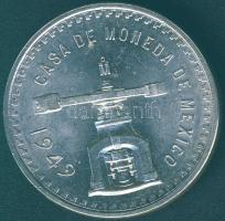 Mexikó 1949. 1Ouzu Ag "Pénzverő" T:2