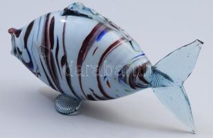 Üveg hal, farkán kis pattanással 25 cm