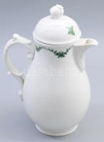 Fürstenberg porcelán kévés kiöntő. Kézzel festett, jelzett, hibátlan 24 cm