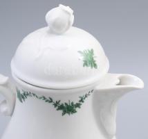 Fürstenberg porcelán kévés kiöntő. Kézzel festett, jelzett, hibátlan 24 cm