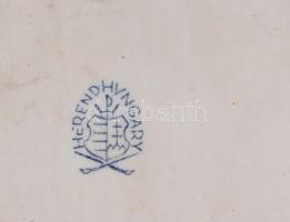 6 db Herendi kis váza, tálka 6-8 cm. Kézzel festett, jelzettek, minimális kopással